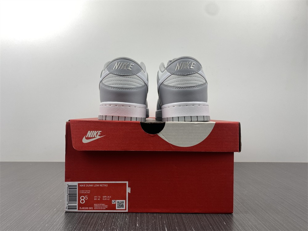 nike dunk low two tone grey - dj6188-001