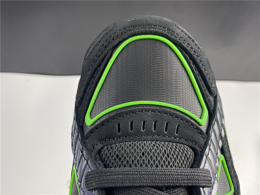 owt x nike air rubber dunk “green strike” cu6015-001