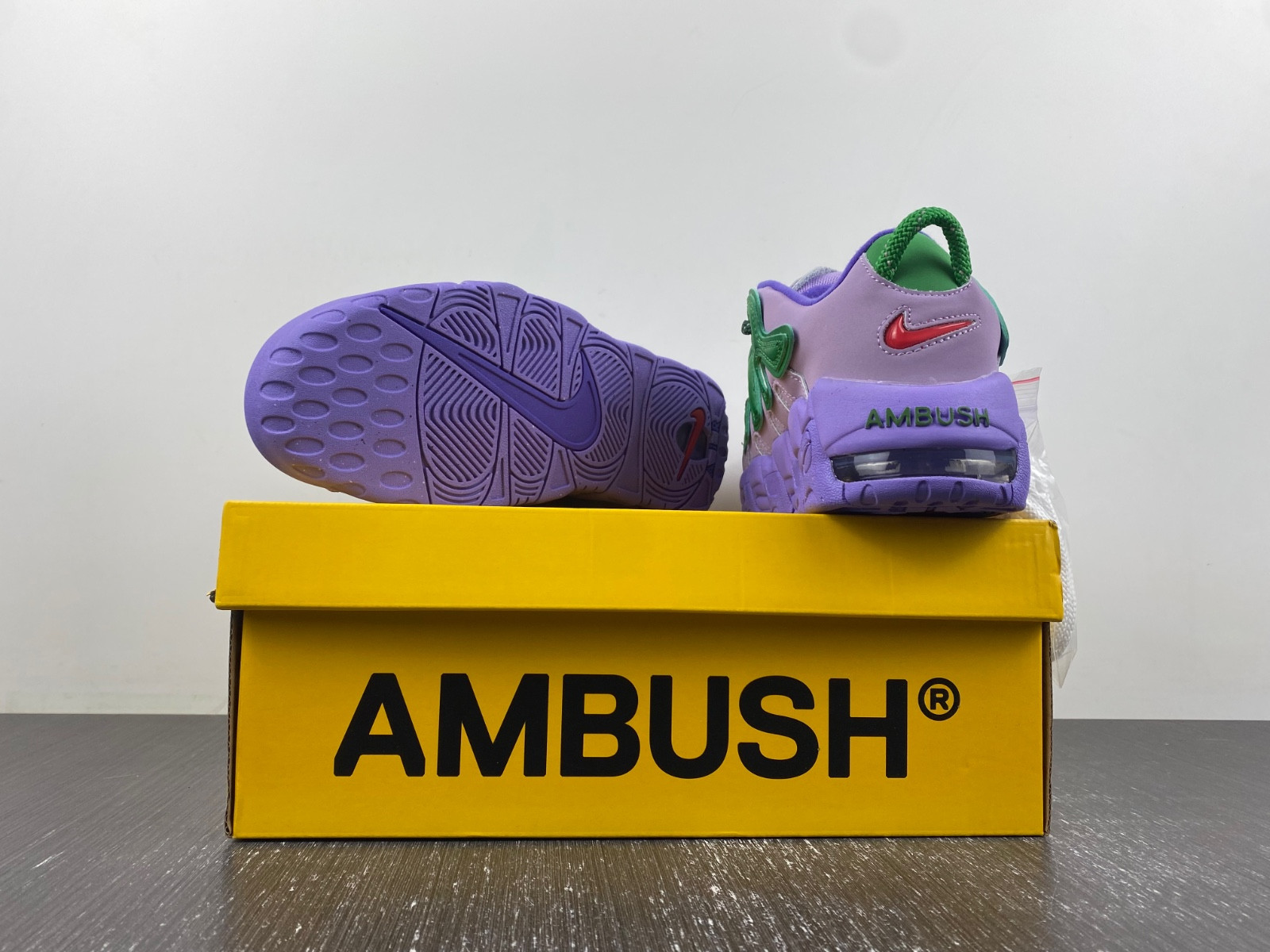ambush x nike air more uptempo low "lilac" fb1299-500