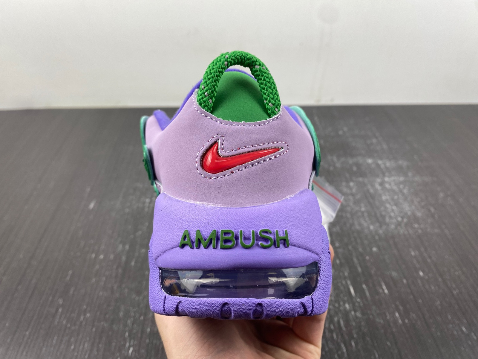 ambush x nike air more uptempo low "lilac" fb1299-500
