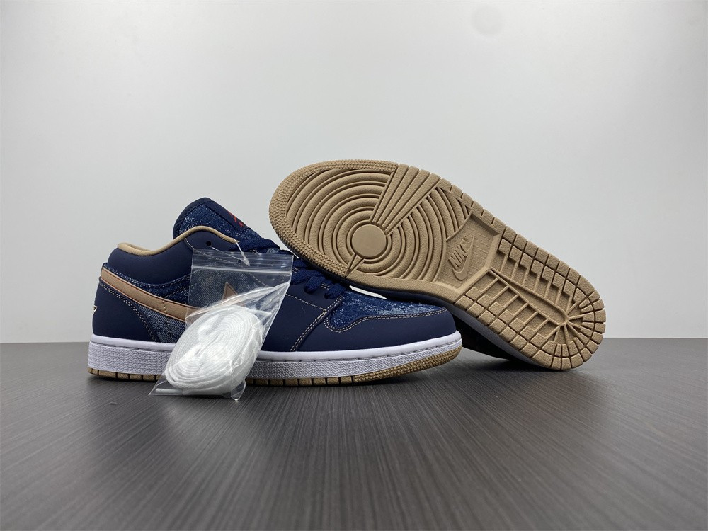 jordan 1 low se denim - dh1259-400