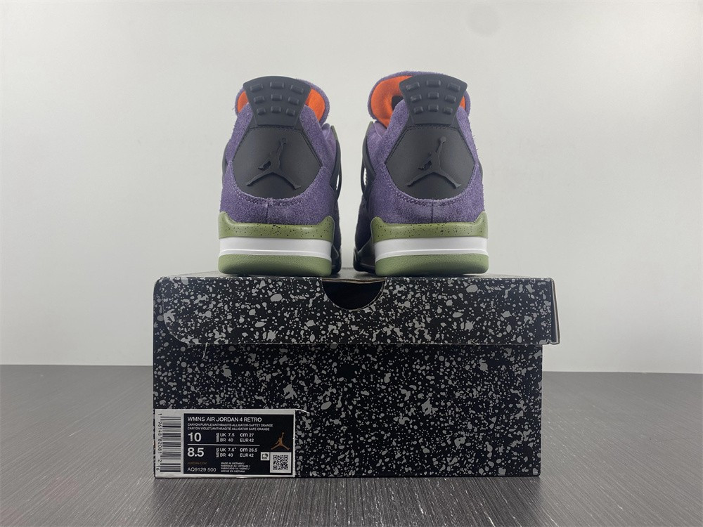 air jordan 4 wmns “canyon purple” aq9129-500