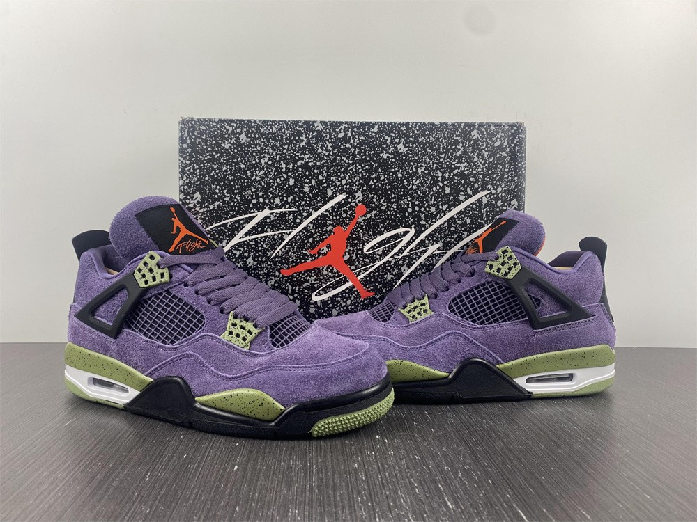 air jordan 4 wmns “canyon purple” aq9129-500
