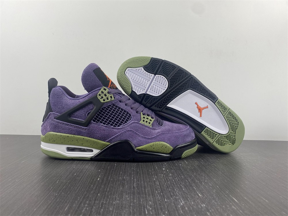 air jordan 4 wmns “canyon purple” aq9129-500