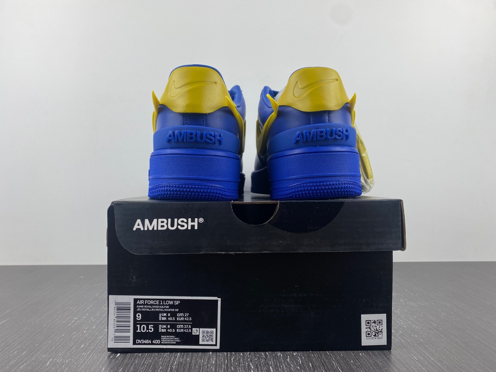 nike air force 1 low sp ambush game royal dv3464-400