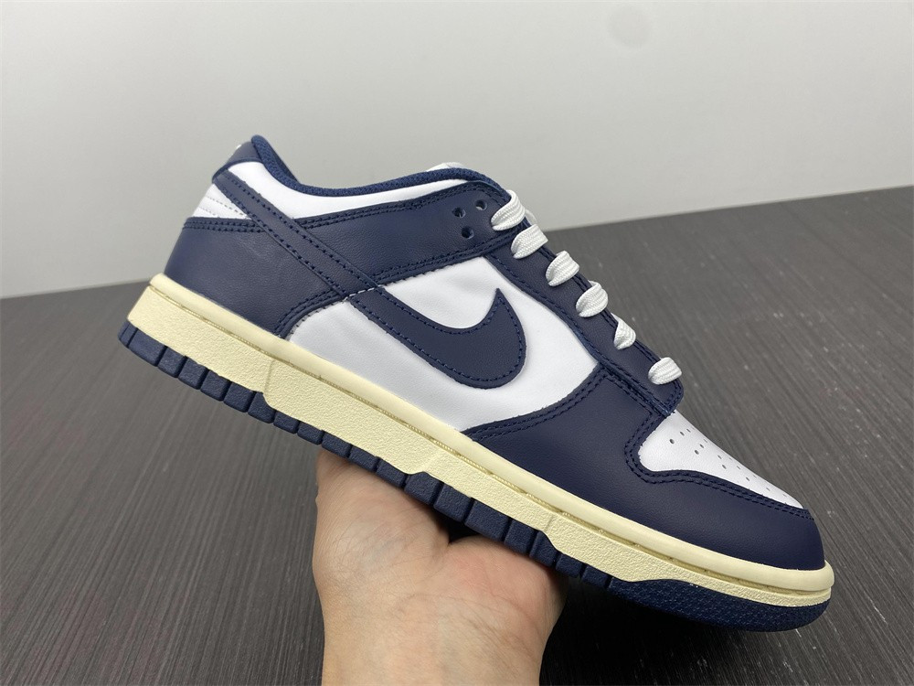 nike dunk low vintage navy dd1503-115