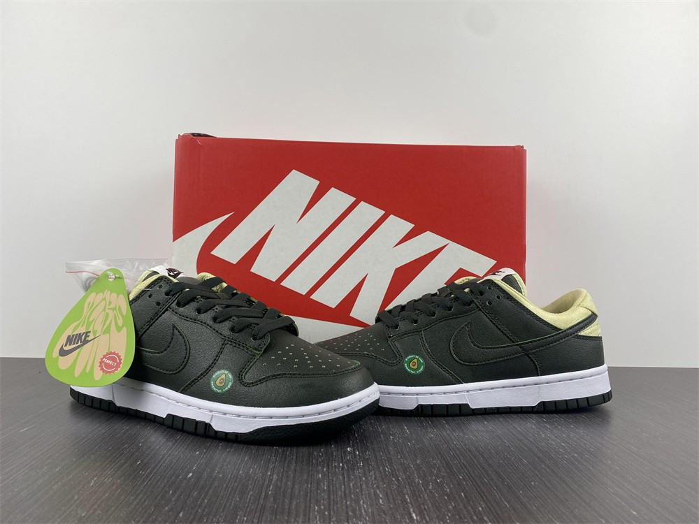 nike dunk low avocado (w) - dm7606-300