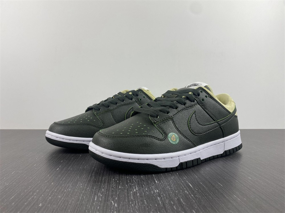 nike dunk low avocado (w) - dm7606-300