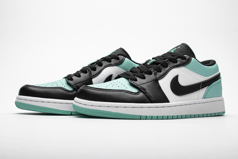 jordan 1 low emerald toe 553558-117