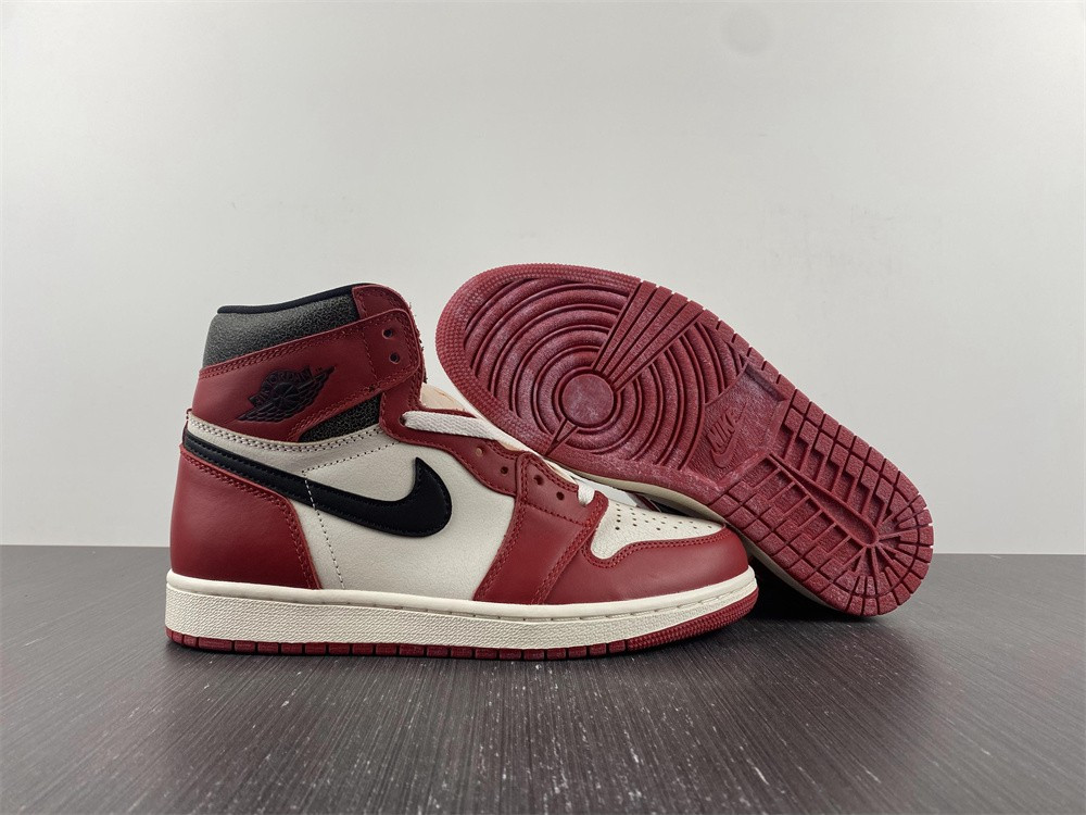 jordan 1 retro high og chicago lost and found (gs) fd1437-612