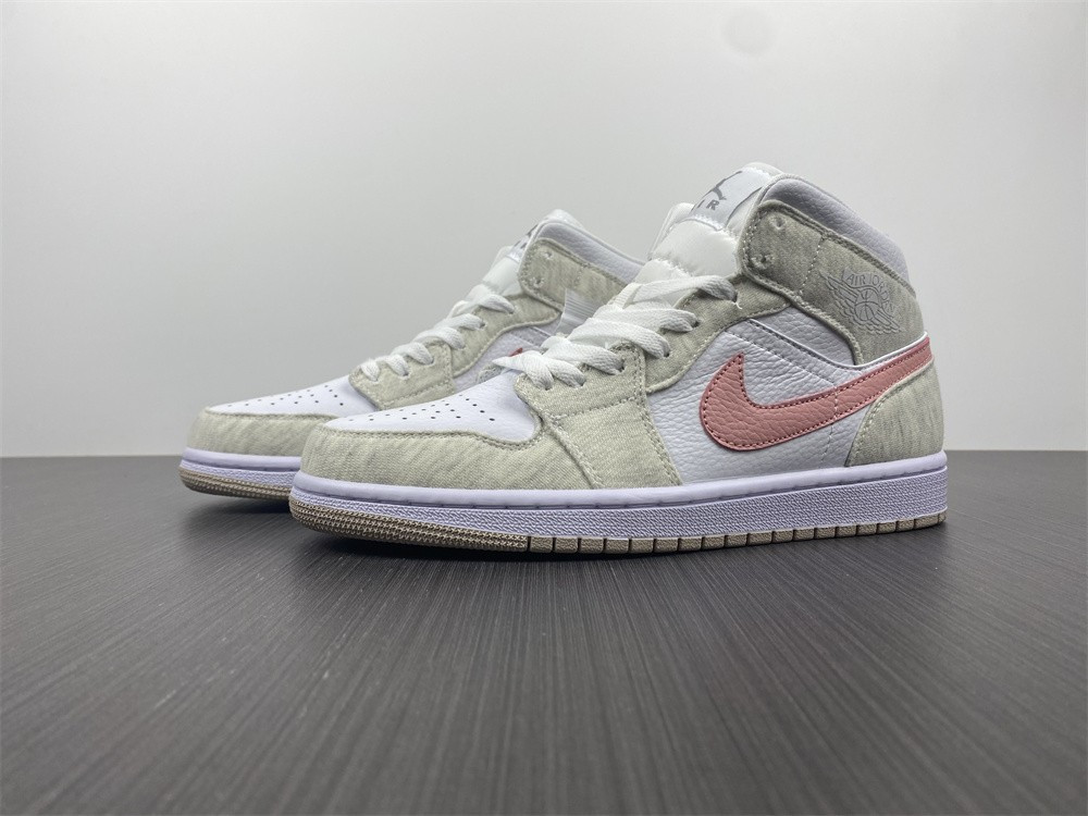 jordan 1 mid se light iron ore (w) - dn4045-001