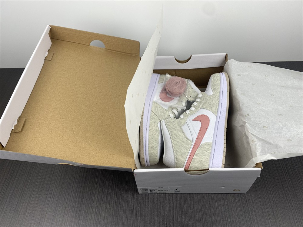 jordan 1 mid se light iron ore (w) - dn4045-001