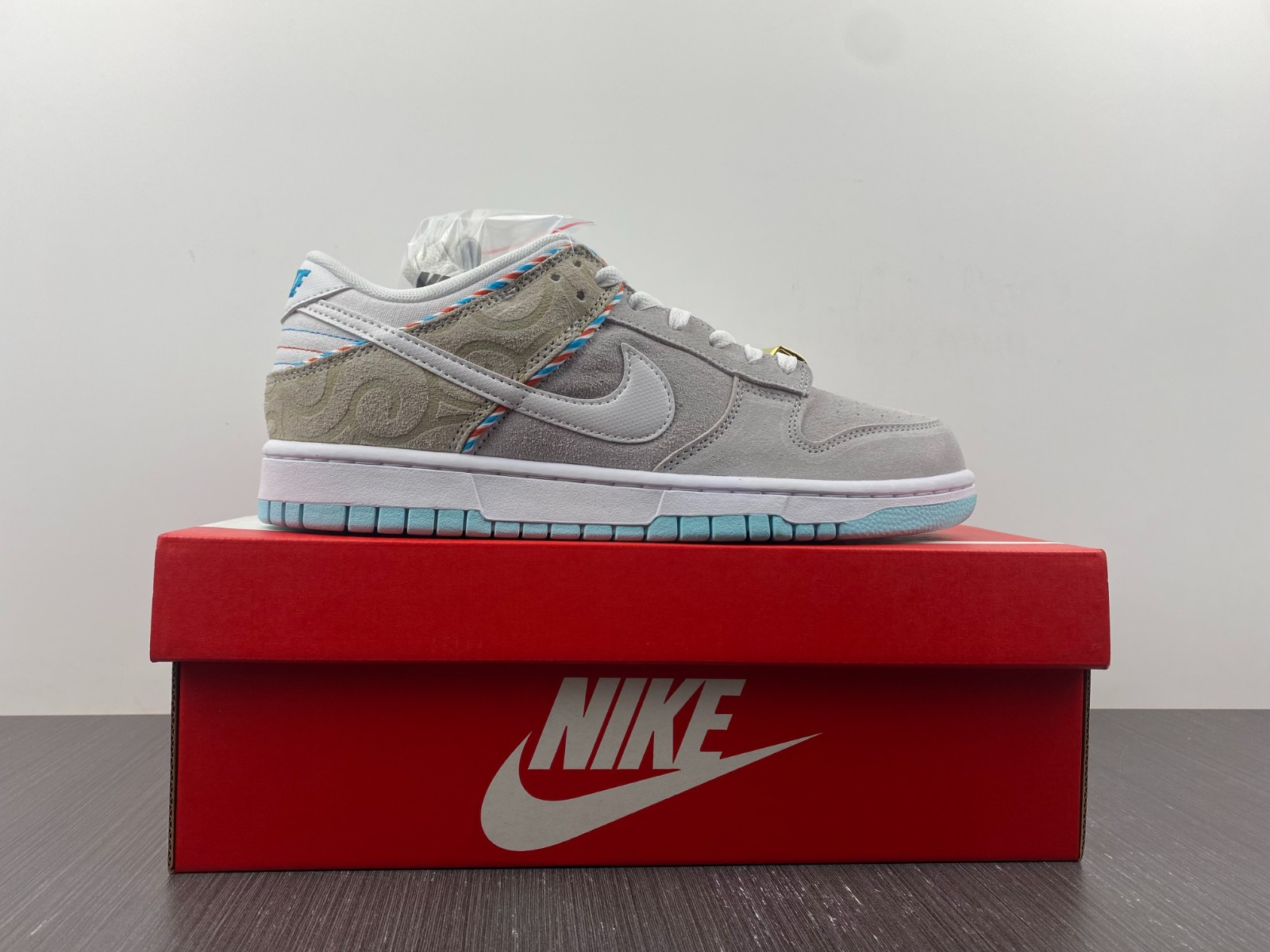nike dunk low barbershop grey - dh7614-500
