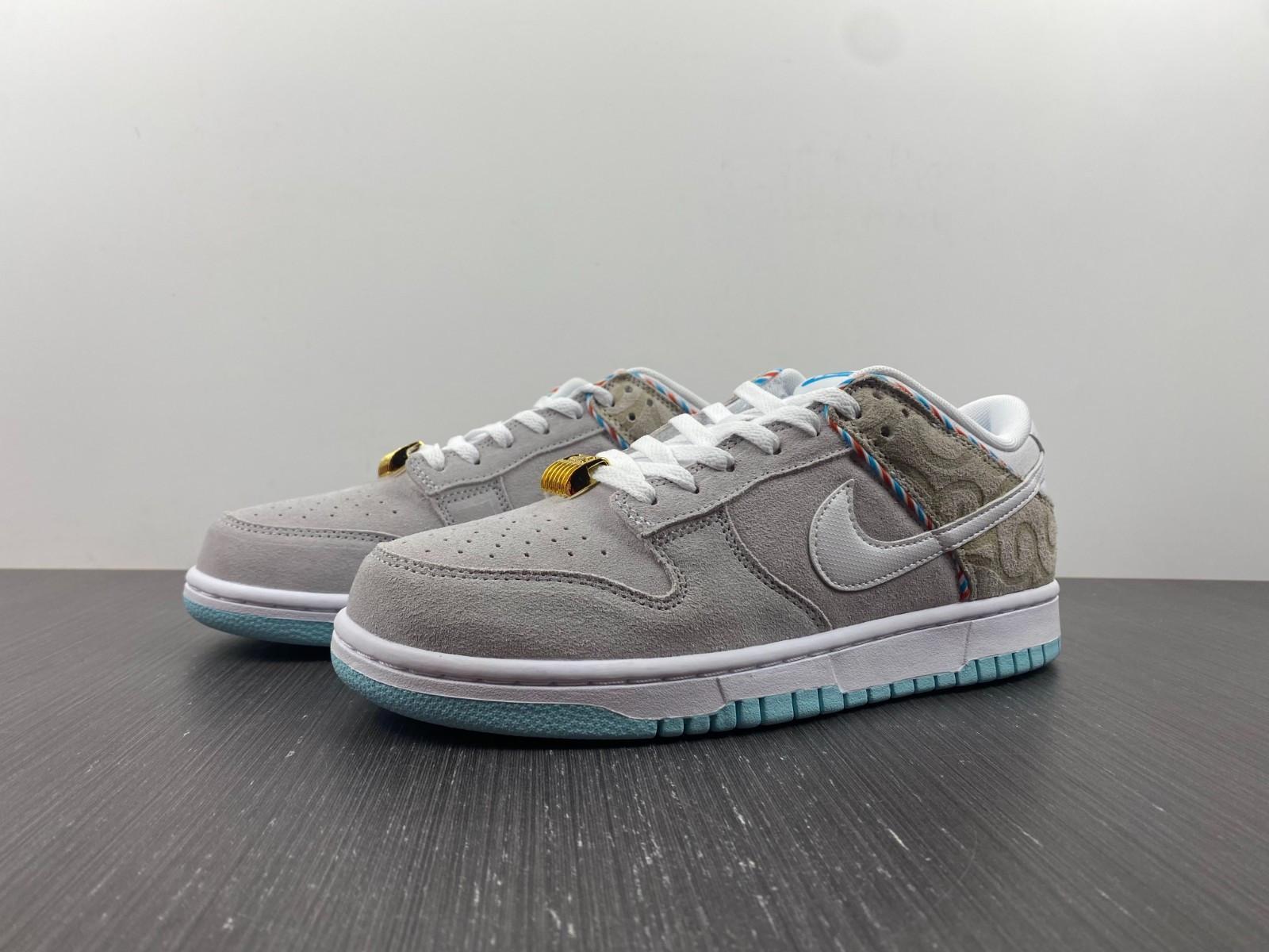 nike dunk low barbershop grey - dh7614-500