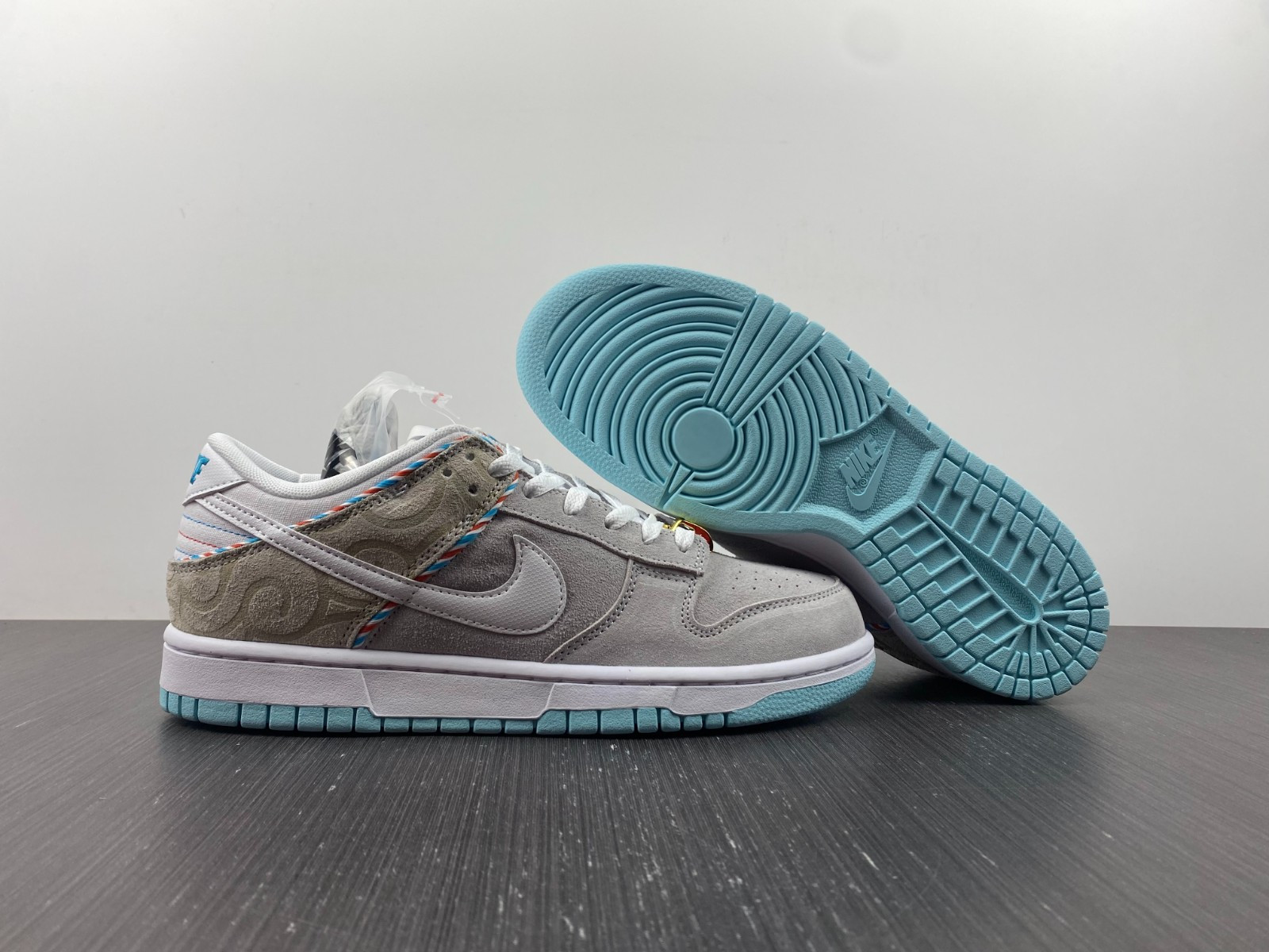 nike dunk low barbershop grey - dh7614-500
