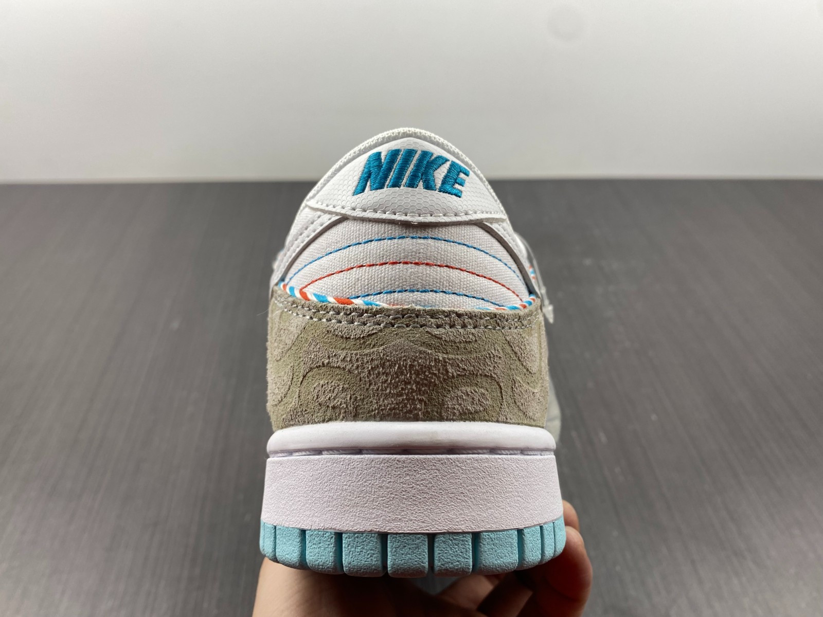 nike dunk low barbershop grey - dh7614-500