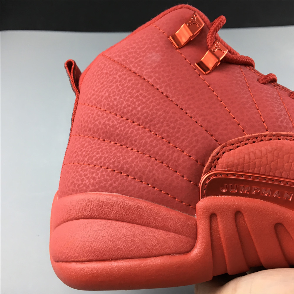 jordan 12 retro gym red 2018 (gs) - 153265-601