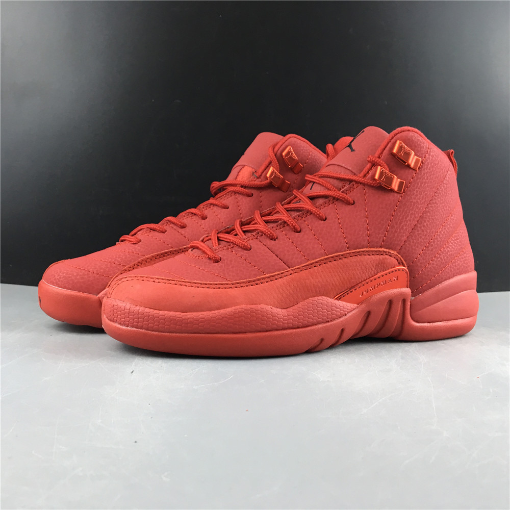jordan 12 retro gym red 2018 (gs) - 153265-601