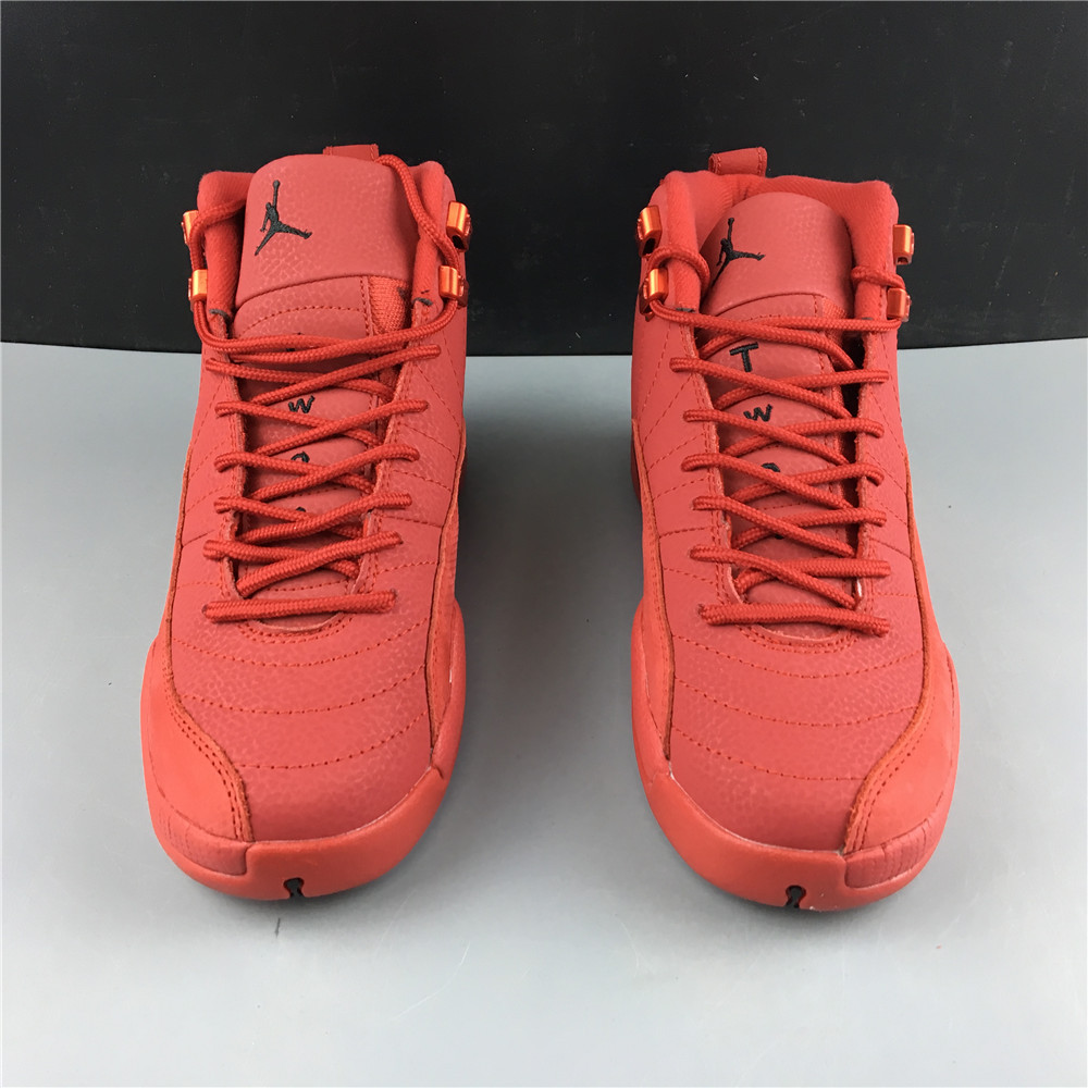 jordan 12 retro gym red 2018 (gs) - 153265-601