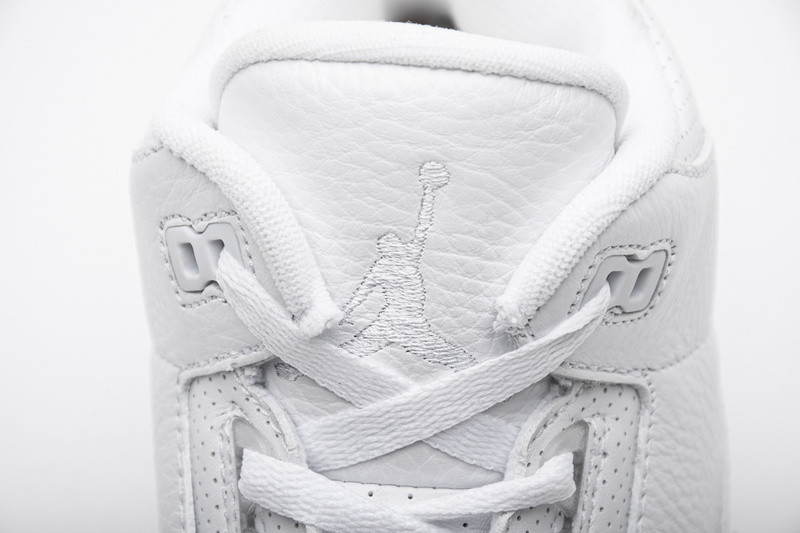 jordan 3 retro pure white (2018) 136064-111