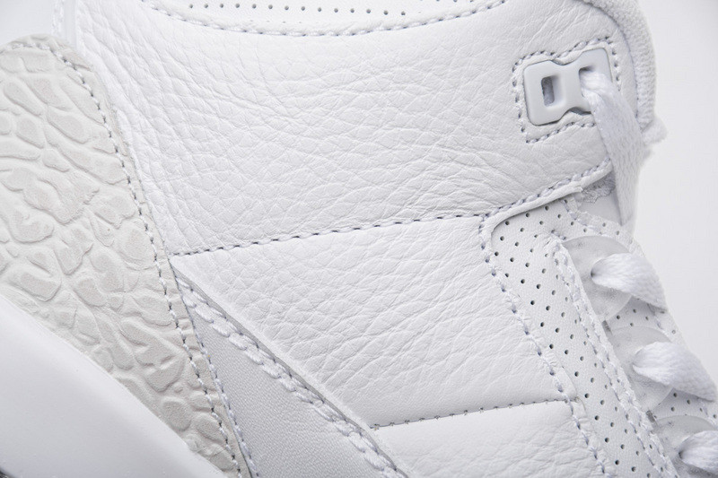jordan 3 retro pure white (2018) 136064-111