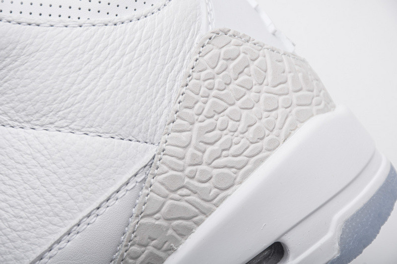 jordan 3 retro pure white (2018) 136064-111