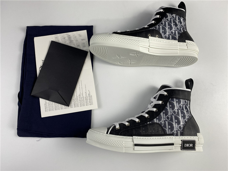 D*or b23 oblique high top sneaker
