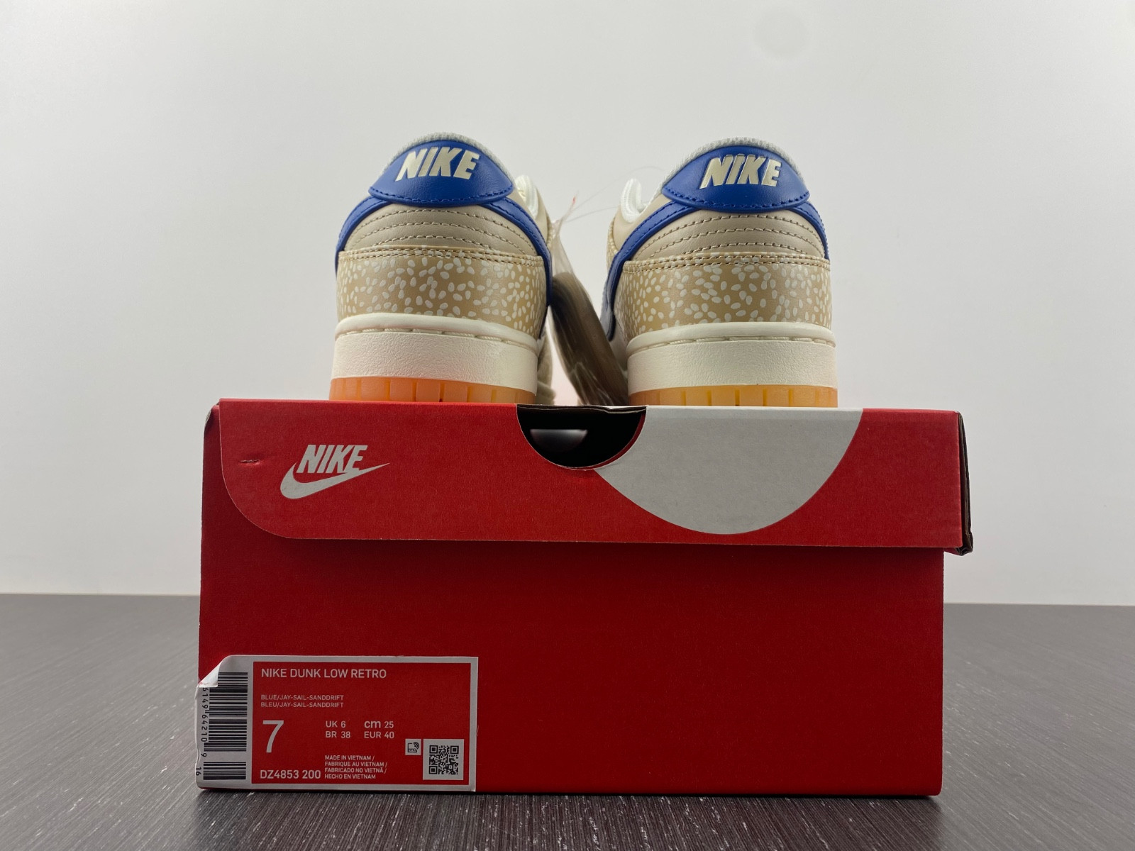 nike dunk low sesame dz4853-200