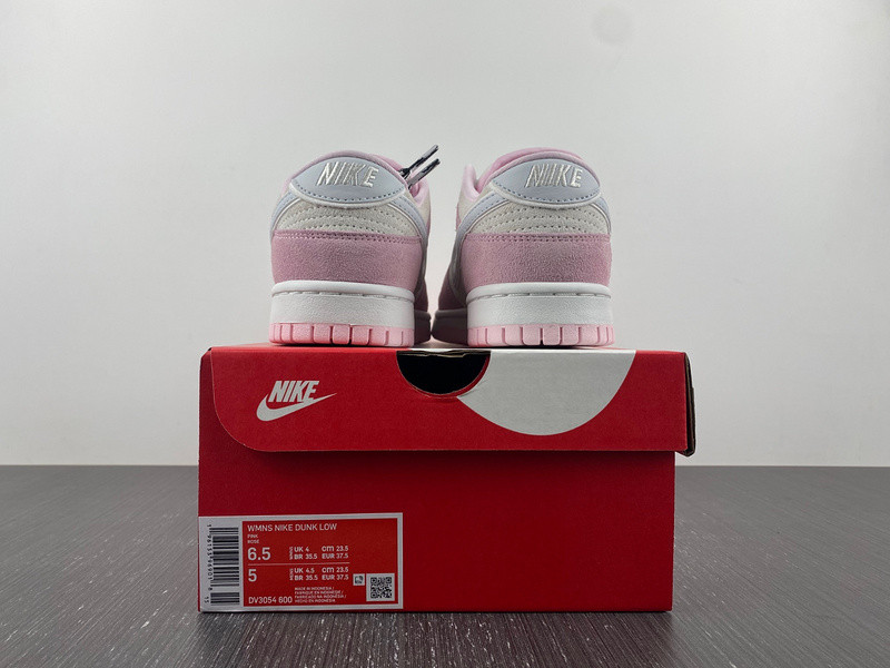 nike dunk low "pink foam" dv3054-600