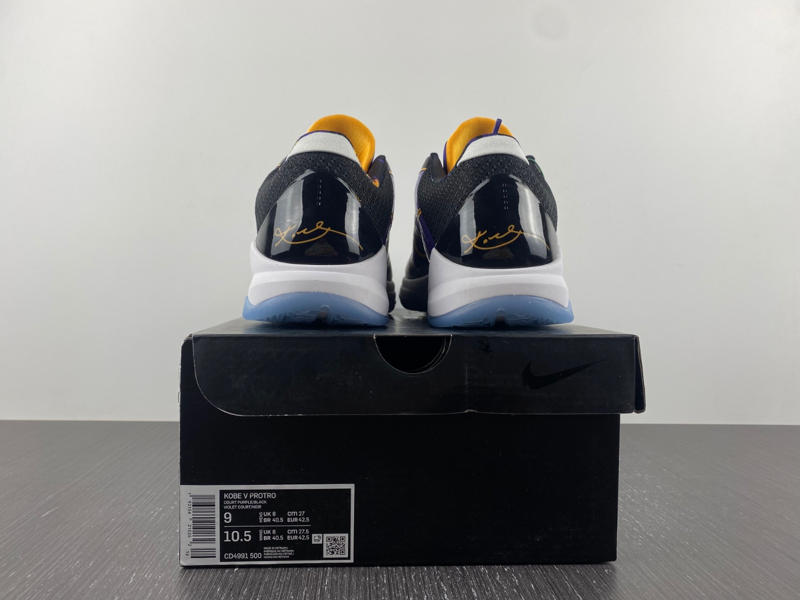 nike kobe 5 protro lakers - cd4991-500