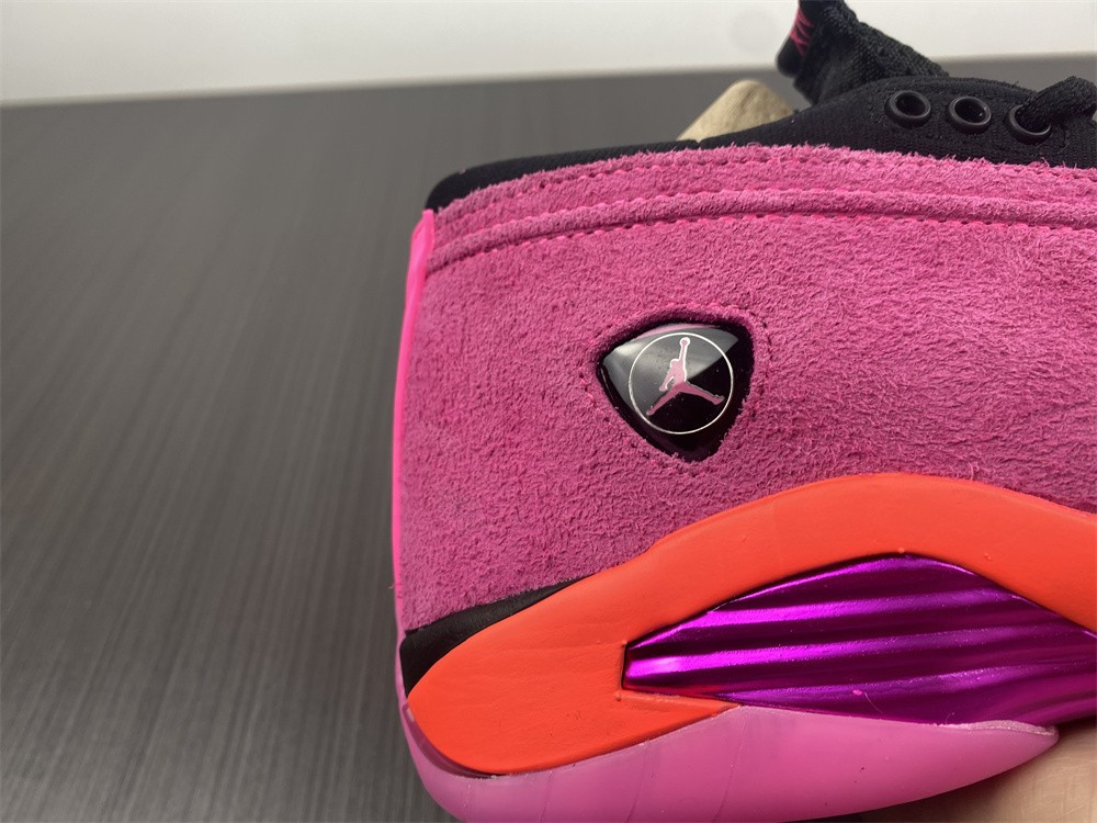 air jordan 14 low shocking pink blast dh4121-600