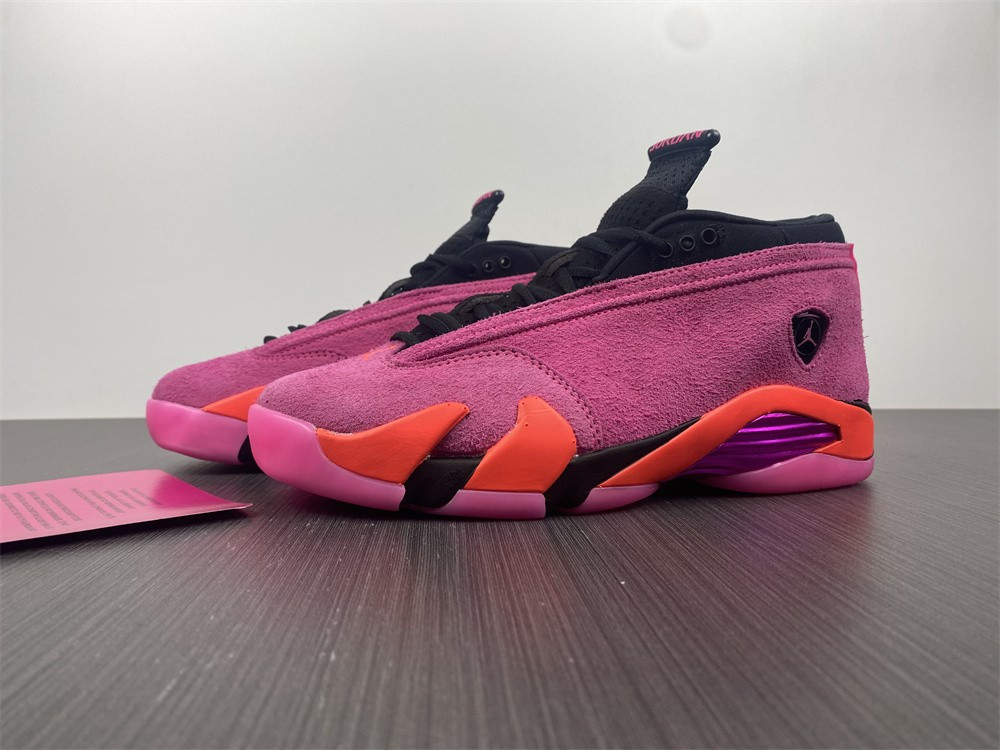 air jordan 14 low shocking pink blast dh4121-600