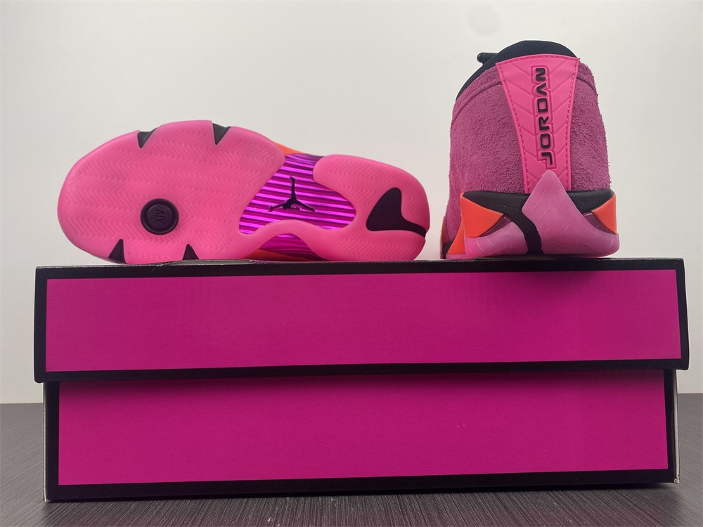 air jordan 14 low shocking pink blast dh4121-600