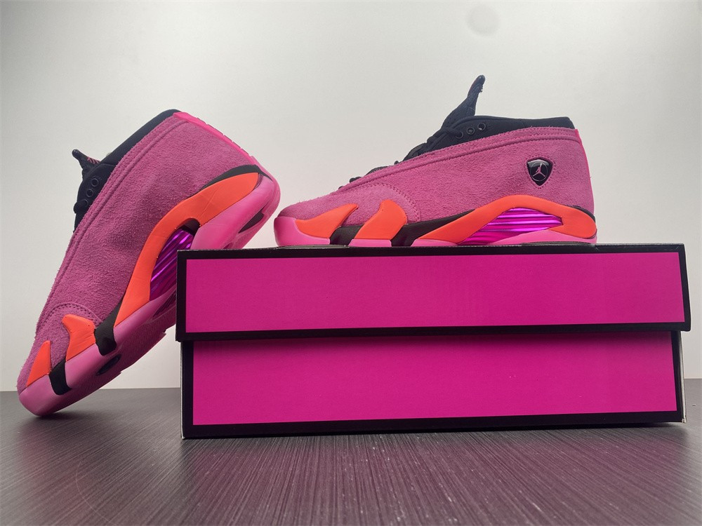 air jordan 14 low shocking pink blast dh4121-600