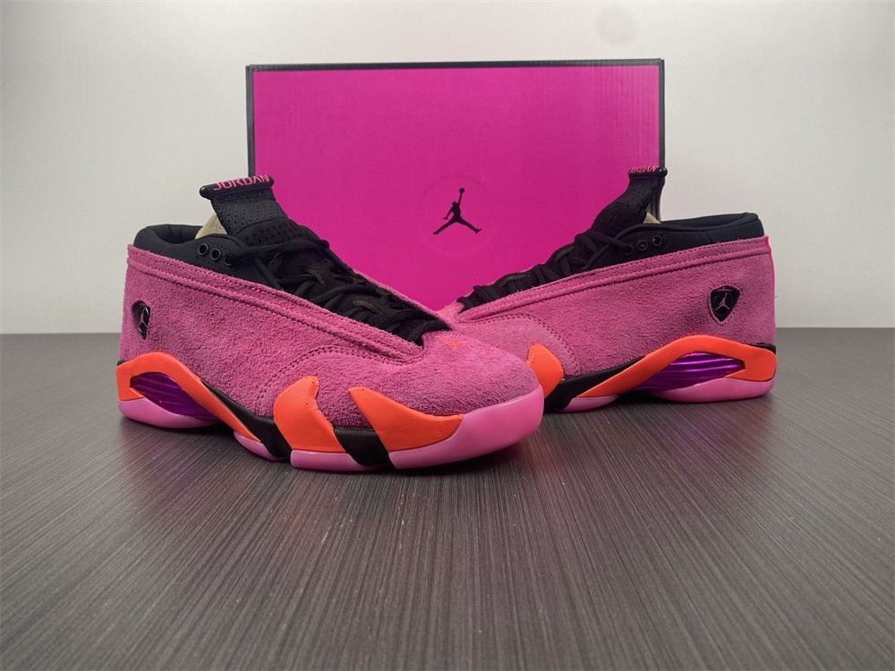 air jordan 14 low shocking pink blast dh4121-600