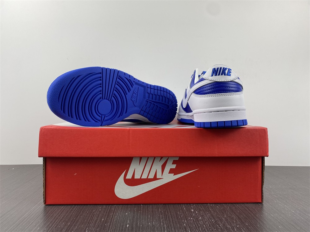 nike dunk low racer blue white - dd1391-401