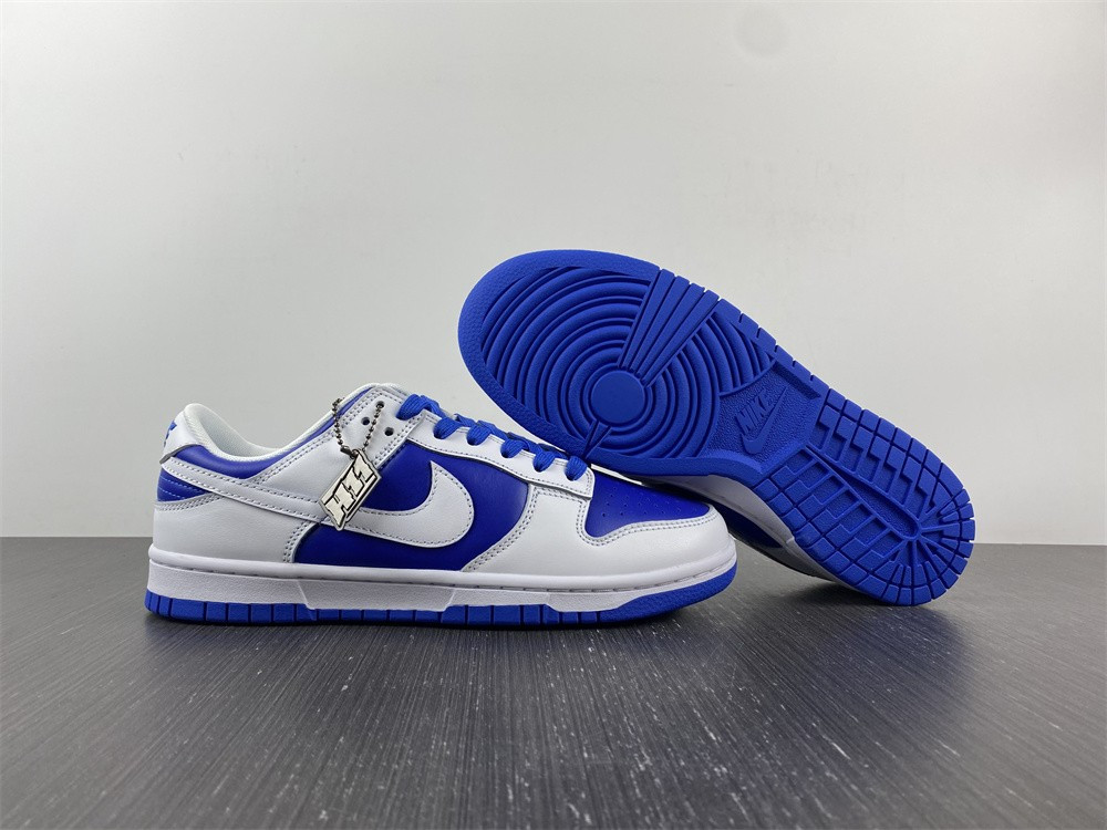 nike dunk low racer blue white - dd1391-401