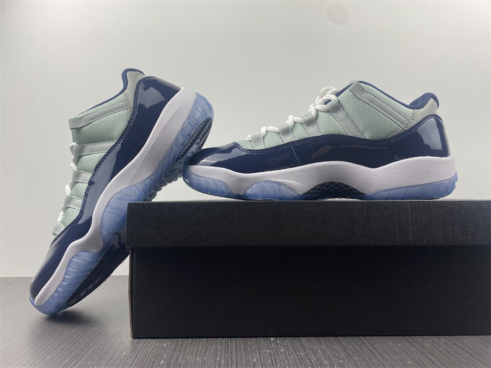 jordan 11 retro low georgetown - 528895-007