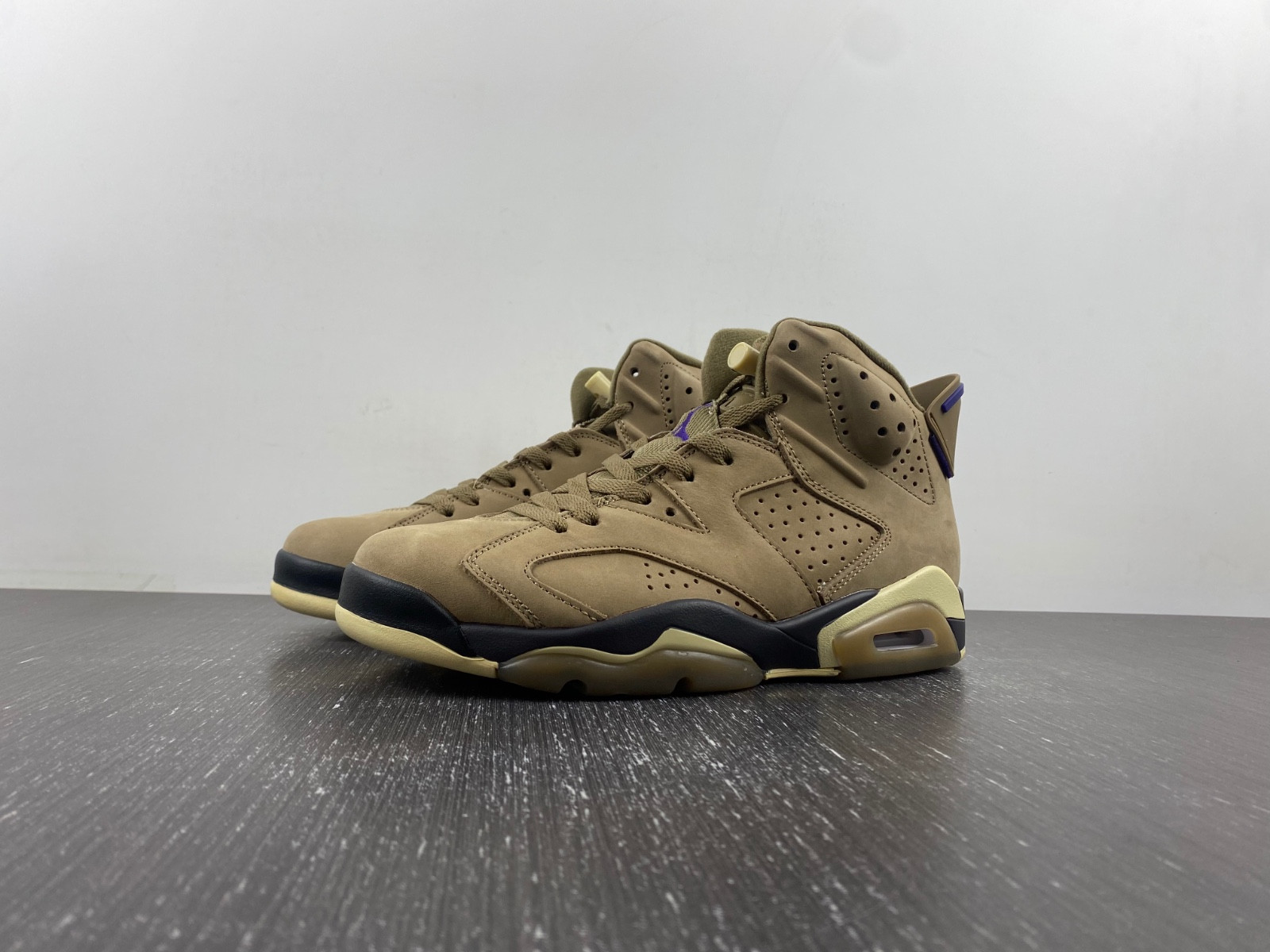 air jordan 6 wmns gore-tex "brown kelp" fd1643-300