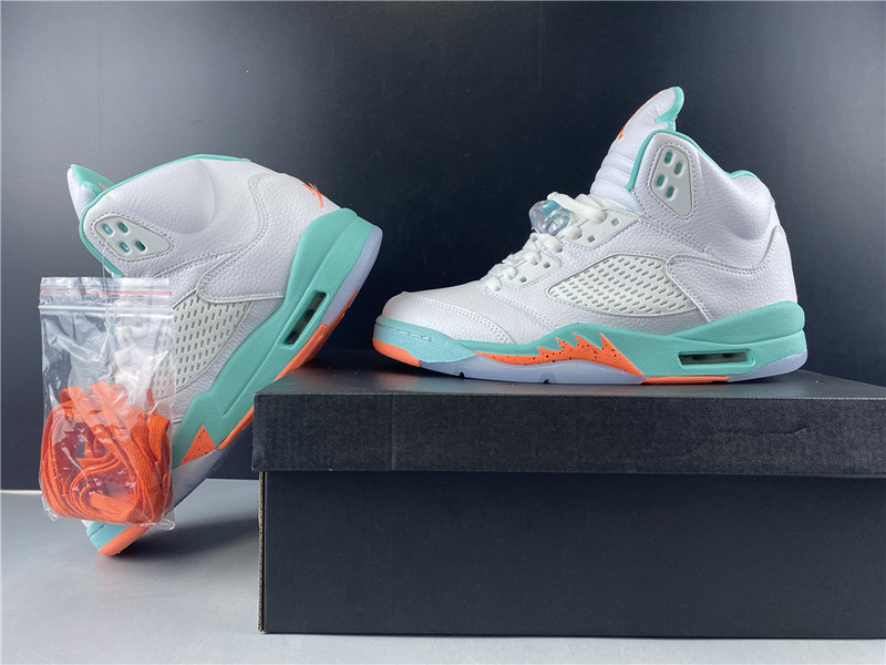 air jordan 5 gs “light aqua” 440892-100