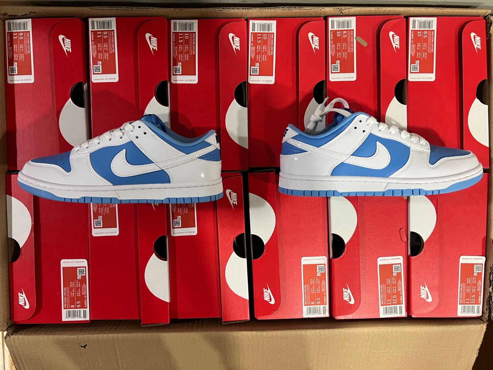 nike dunk low reverse unc (w) - dj9955-101