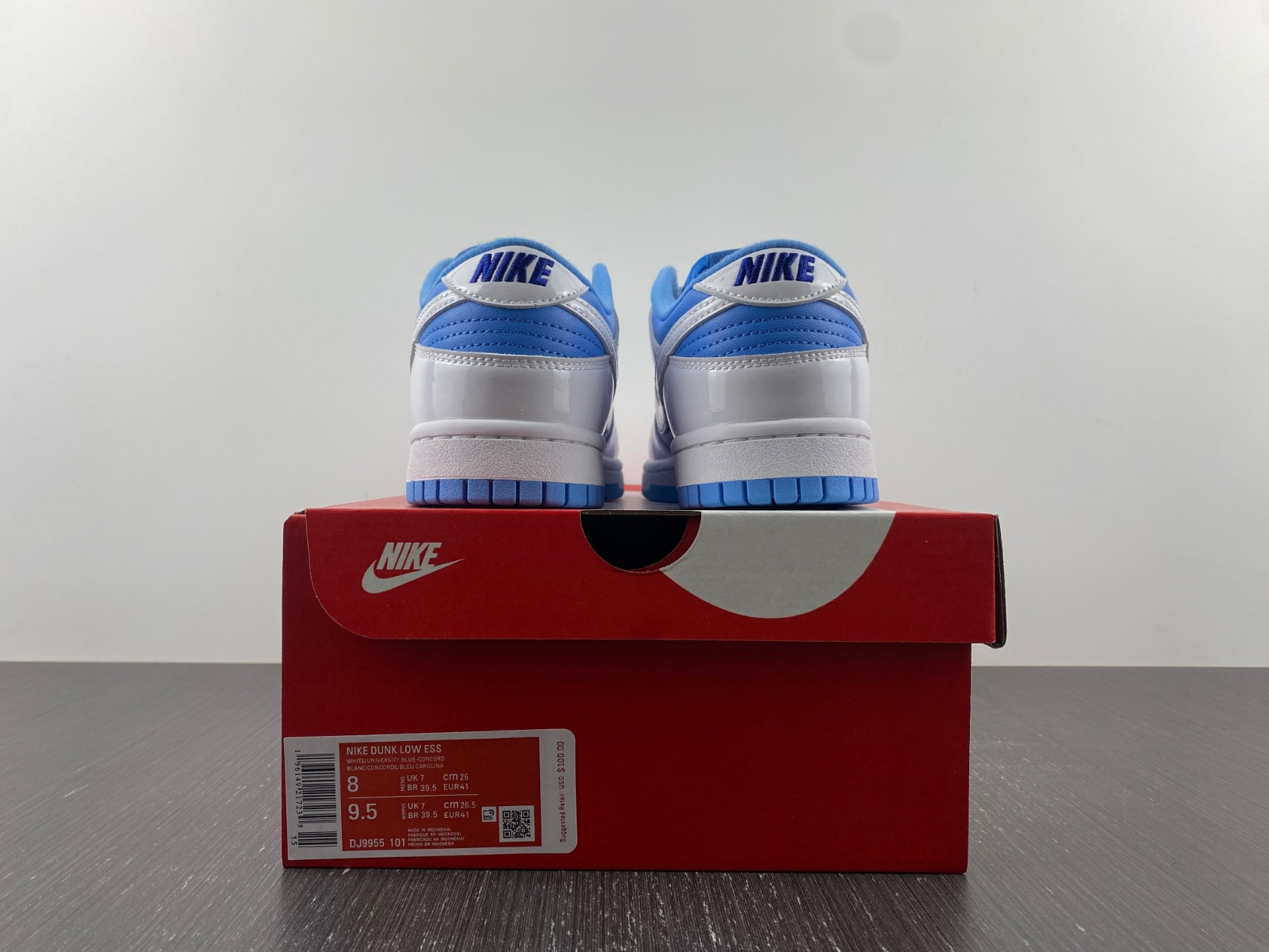 nike dunk low reverse unc (w) - dj9955-101