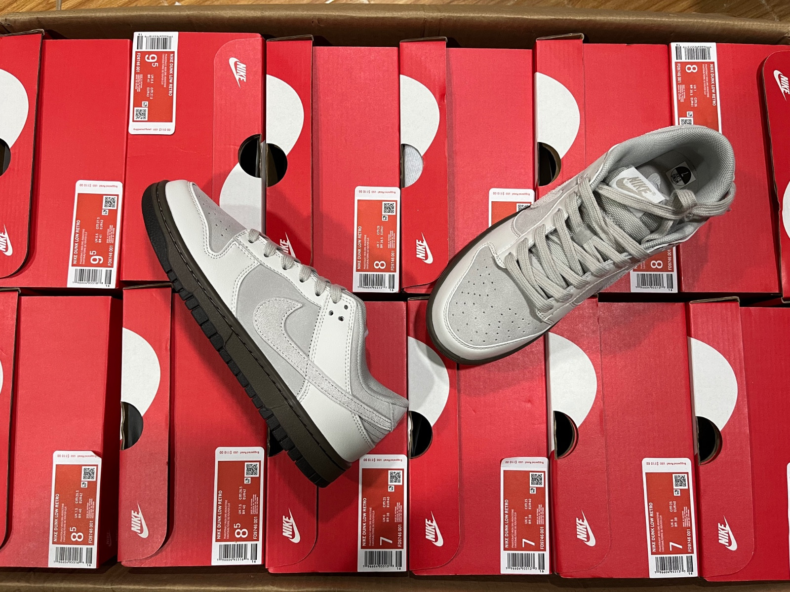 nike dunk low ironstone - fd9746-001