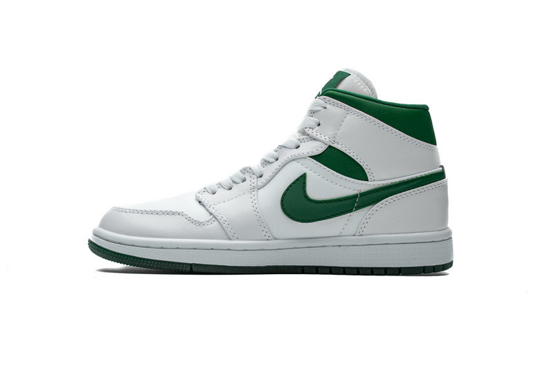 air jordan 1 mid white mystic green cd6759-103