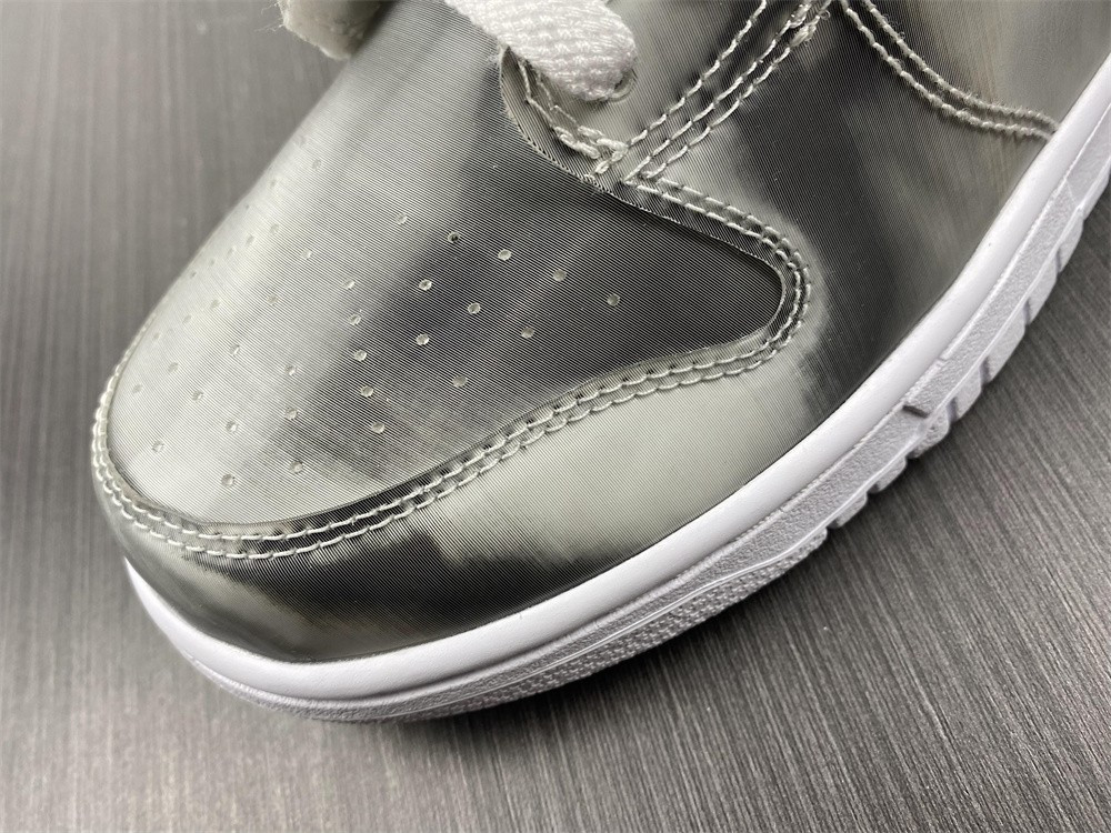 nike dunk high clot metallic silver - dh4444-900