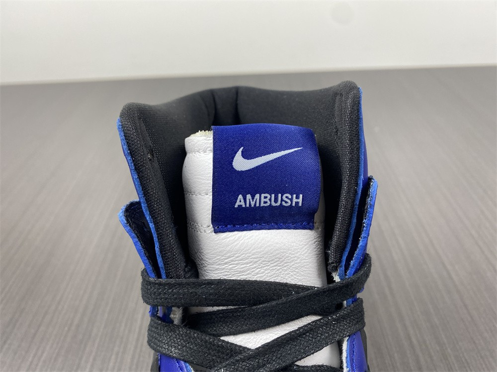ambush nike dunk high deep royal blue cu7544-400