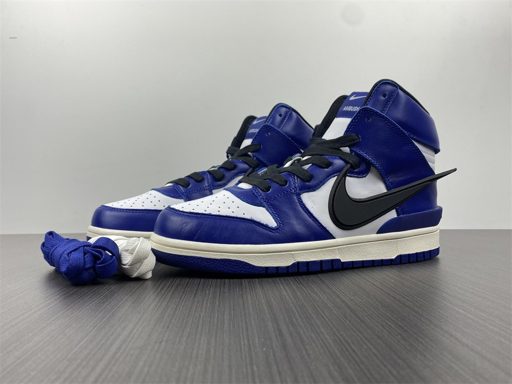 ambush nike dunk high deep royal blue cu7544-400