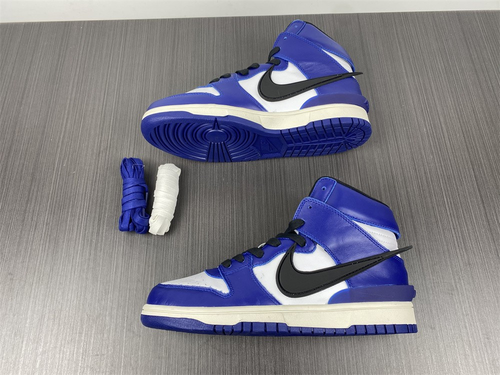 ambush nike dunk high deep royal blue cu7544-400