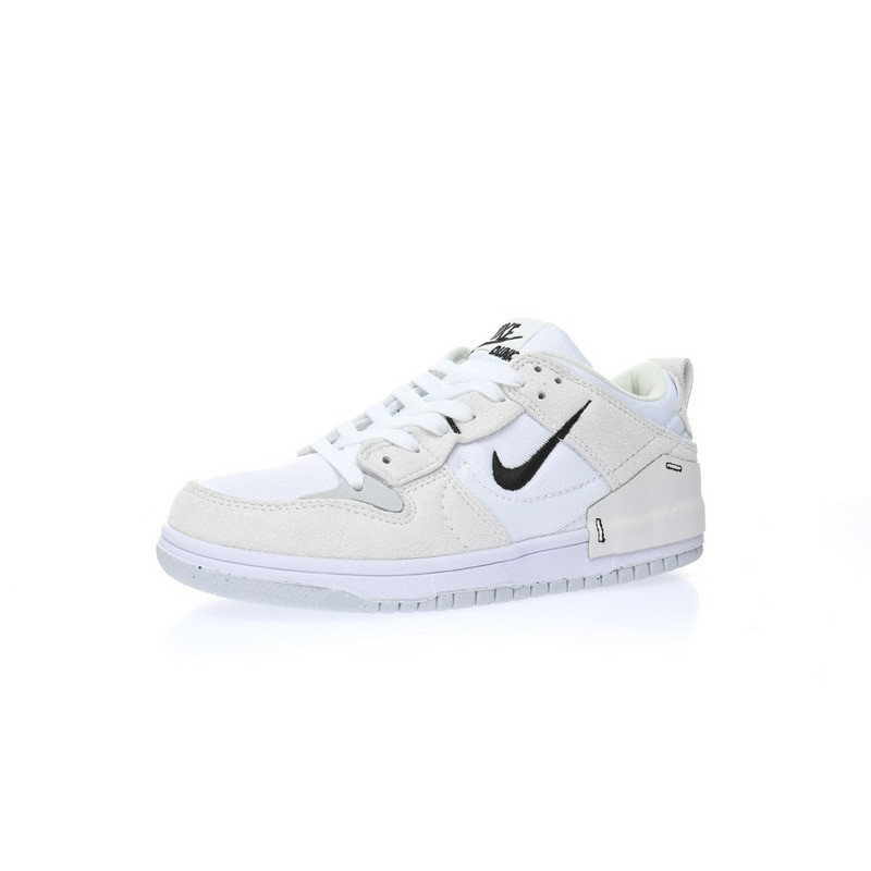 nike dunk low disrupt 2 pale ivory black (w) dh4402-101