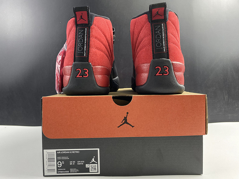 air jordan 12 “reverse flu game ct8013-602
